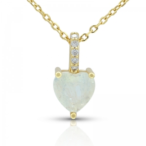 birthstone pendant necklace