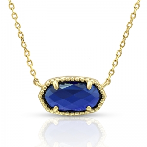 birthstone pendant necklace