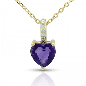 birthstone pendant necklace