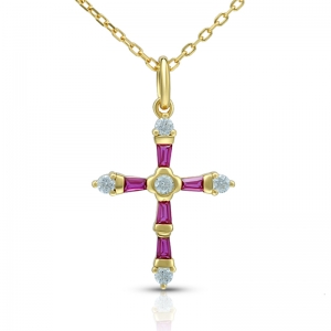 ruby cross jewelry