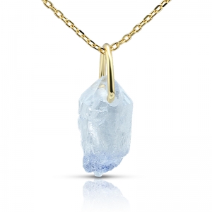 dumortierite pendant