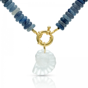 aventurine crystal necklace