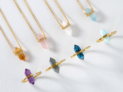 Why Hex Prism Cylinder gemstone necklace is popular?